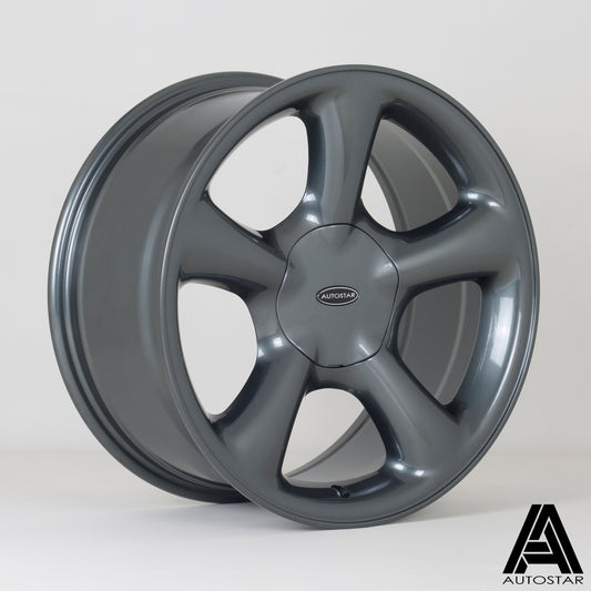 Autostar Legend, 17 x 8 inch, 4x108 PCD, ET35, Gravel Grey, Single Wheel