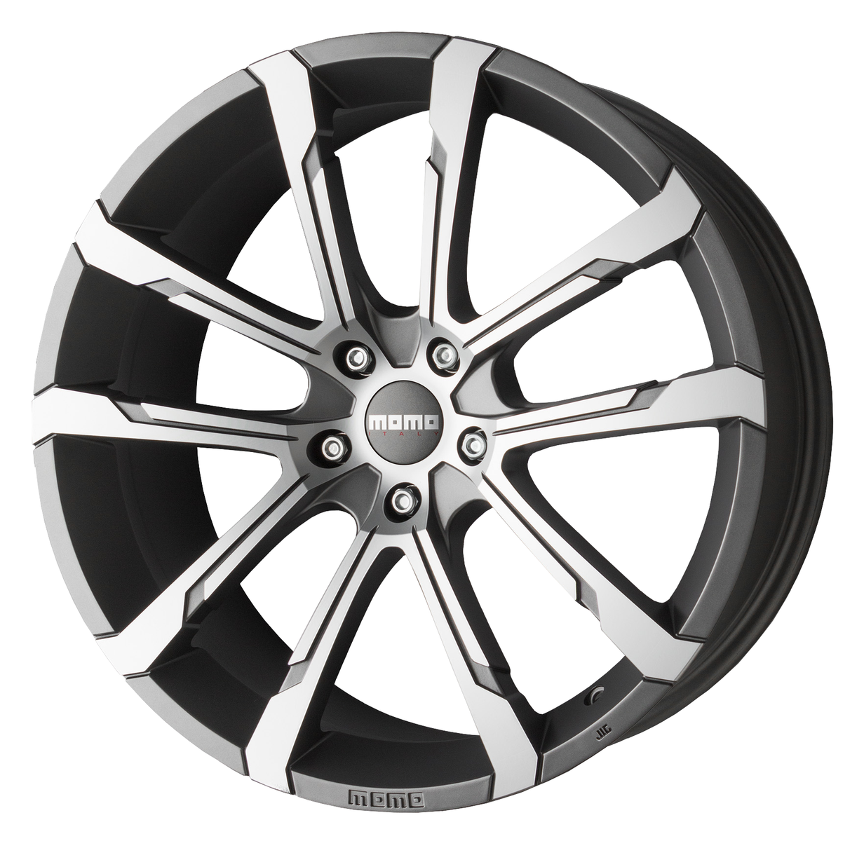 MOMO - Quantum Evo 10.5x20 (Matt Anthracite Polished) 5x114.3 PCD, Single Wheel