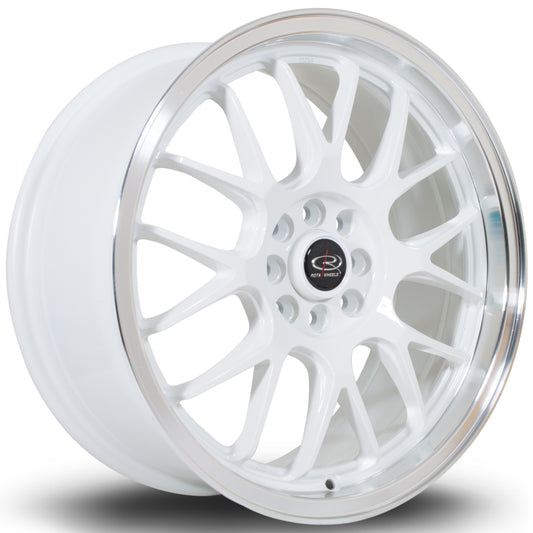 Rota MXR, 17 x 7.5 inch, 4x108~4x100 PCD, ET40, RLWhite, Single Wheel