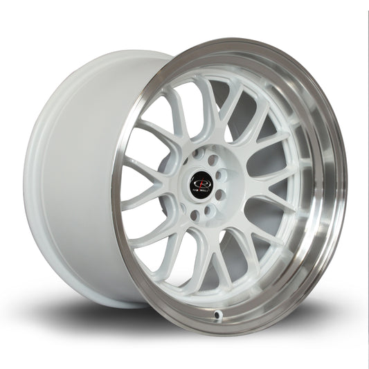 Rota MXR, 18 x 11 inch, 5x114 PCD, ET8, RLWhite, Single Wheel