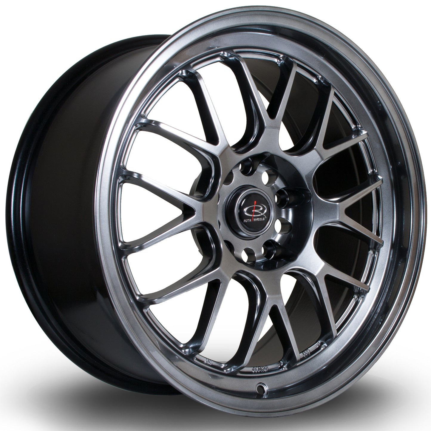 Rota MXR, 18 x 8.5 inch, 5x112~5x100 PCD, ET38, HBlack, Single Wheel