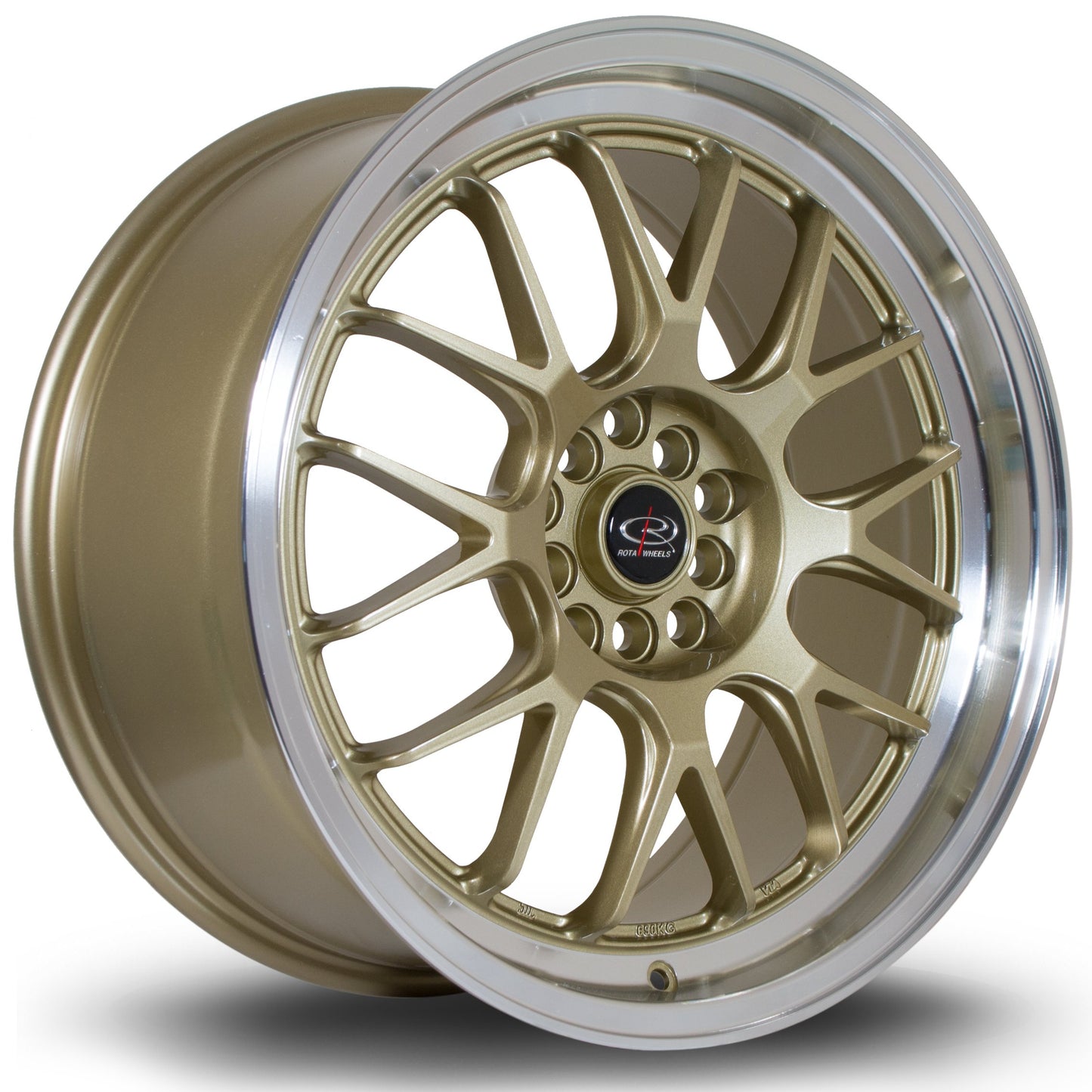 Rota MXR, 18 x 8.5 inch, 5x114~5x100 PCD, ET44, RLGold, Single Wheel