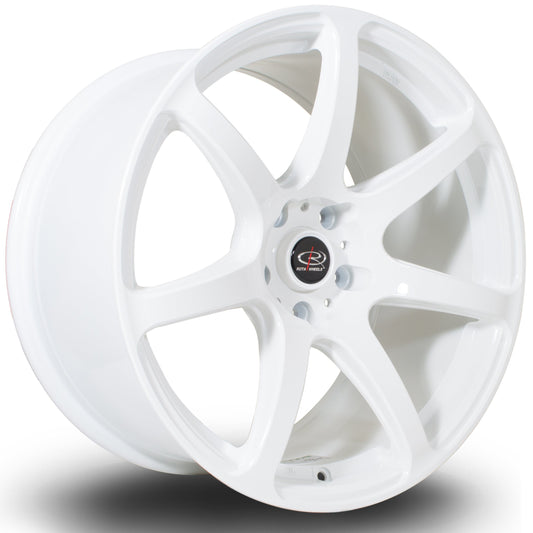 Rota ProR, 18 x 9.5 inch, 5x100 PCD, ET38, White, Single Wheel