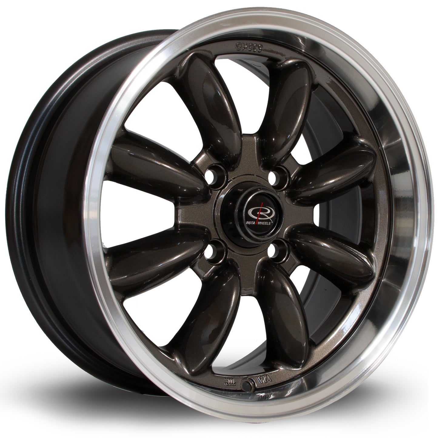 Rota RB, 15 x 7 inch, 4x100 PCD, ET30, RLGunmetal, Single Wheel