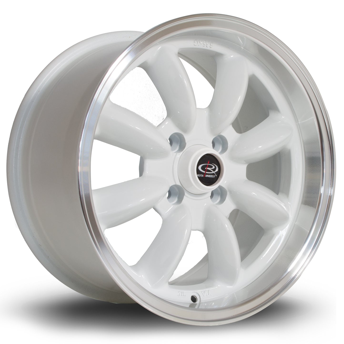 Rota RB, 15 x 8 inch, 4x100 PCD, ET30, RLWhite, Single Wheel