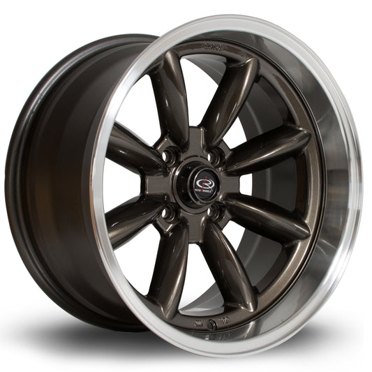 Rota RBX, 17 x 9 inch, 4x114 PCD, ET-13, RLGunmetal, Single Wheel