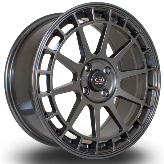 Rota Recce, 17 x 7.5 inch, 4x100 PCD, ET42, Gunmetal, Single Wheel