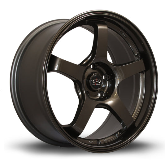 Rota RT5, 18 x 8.5 inch, 5x114 PCD, ET30, Gunmetal, Single Wheel