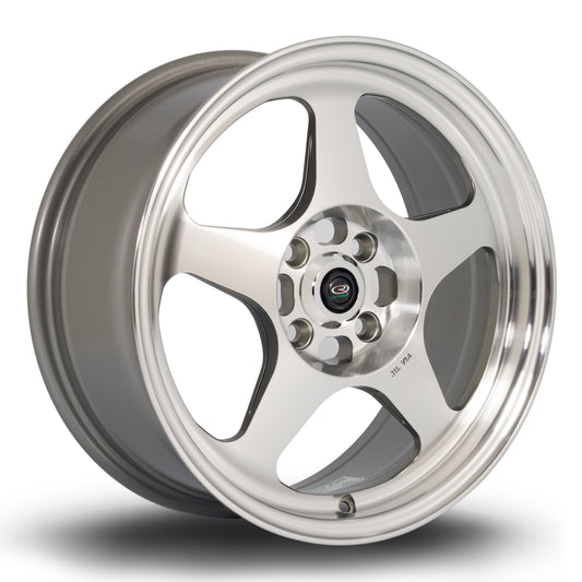 Rota Slip, 16 x 7 inch, 4x100 PCD, ET40, RFSteelgrey, Single Wheel