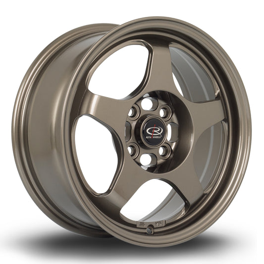 Rota Slipstream FF10, 15 x 6.5 inch, 4x100 PCD, ET35, Bronze, Single Wheel