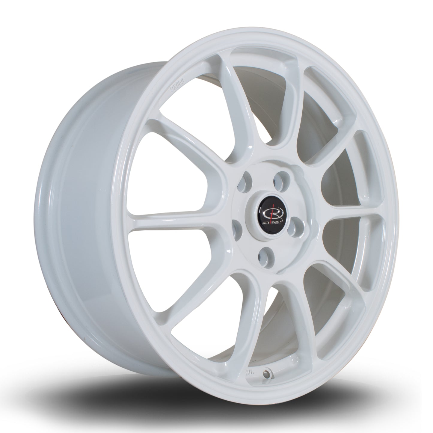 Rota SS10, 17 x 7.5 inch, 5x108 PCD, ET50, White, Single Wheel