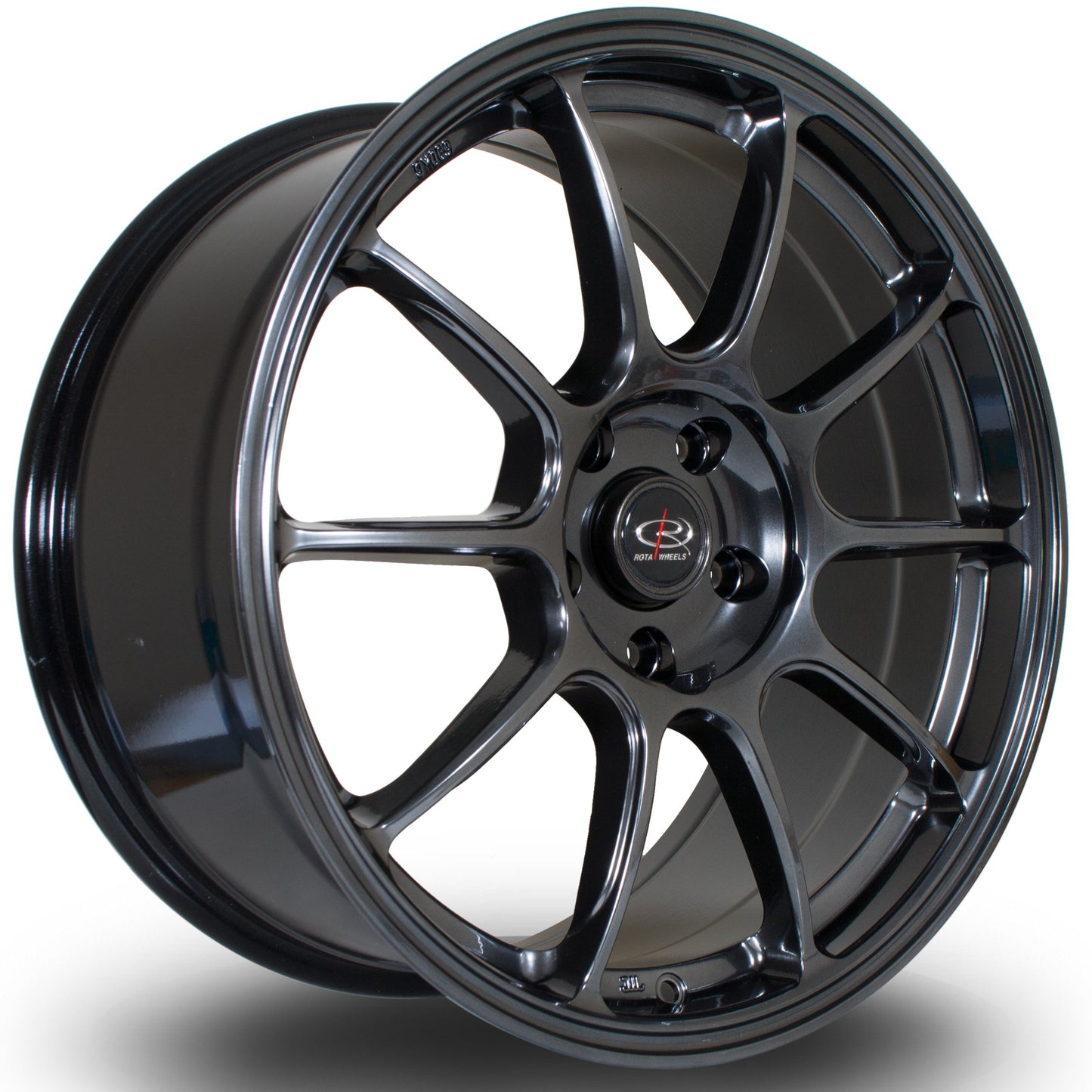 Rota SS10, 18 x 8.5 inch, 5x114 PCD, ET44, HBlack, Single Wheel