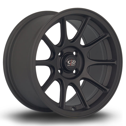 Rota Strike, 15 x 8 inch, 4x100 PCD, ET20, FBlack2, Single Wheel