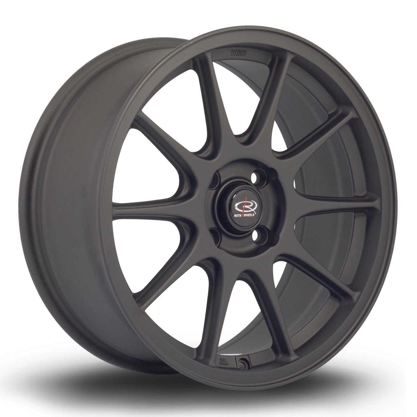 Rota Strike, 17 x 7.5 inch, 4x108 PCD, ET40, FBlack2, Single Wheel