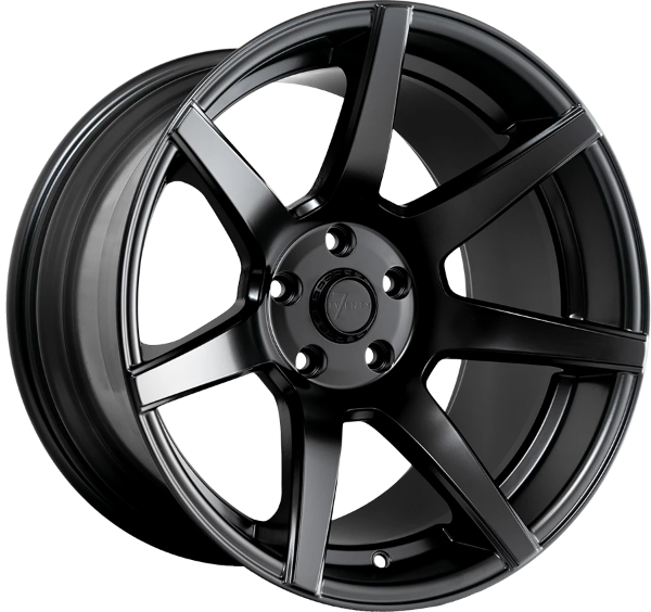 7Twenty Style 55, 18 x 10.5 inch, 5x114.3 PCD, ET5, Single Wheel, Satin Black