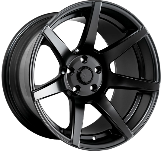 7Twenty Style 55, 18 x 10.5 inch, 5x114.3 PCD, ET5, Single Wheel, Satin Black