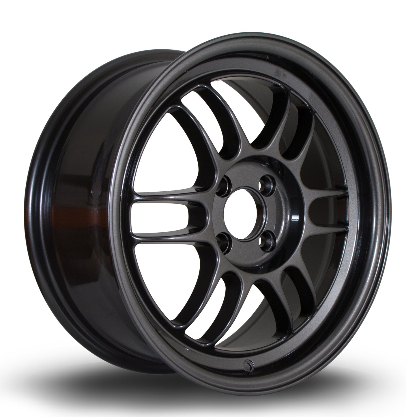 356 Wheels TFS3, 16 x 7 inch, 4x100 PCD, ET38, Gunmetal, Single Wheel