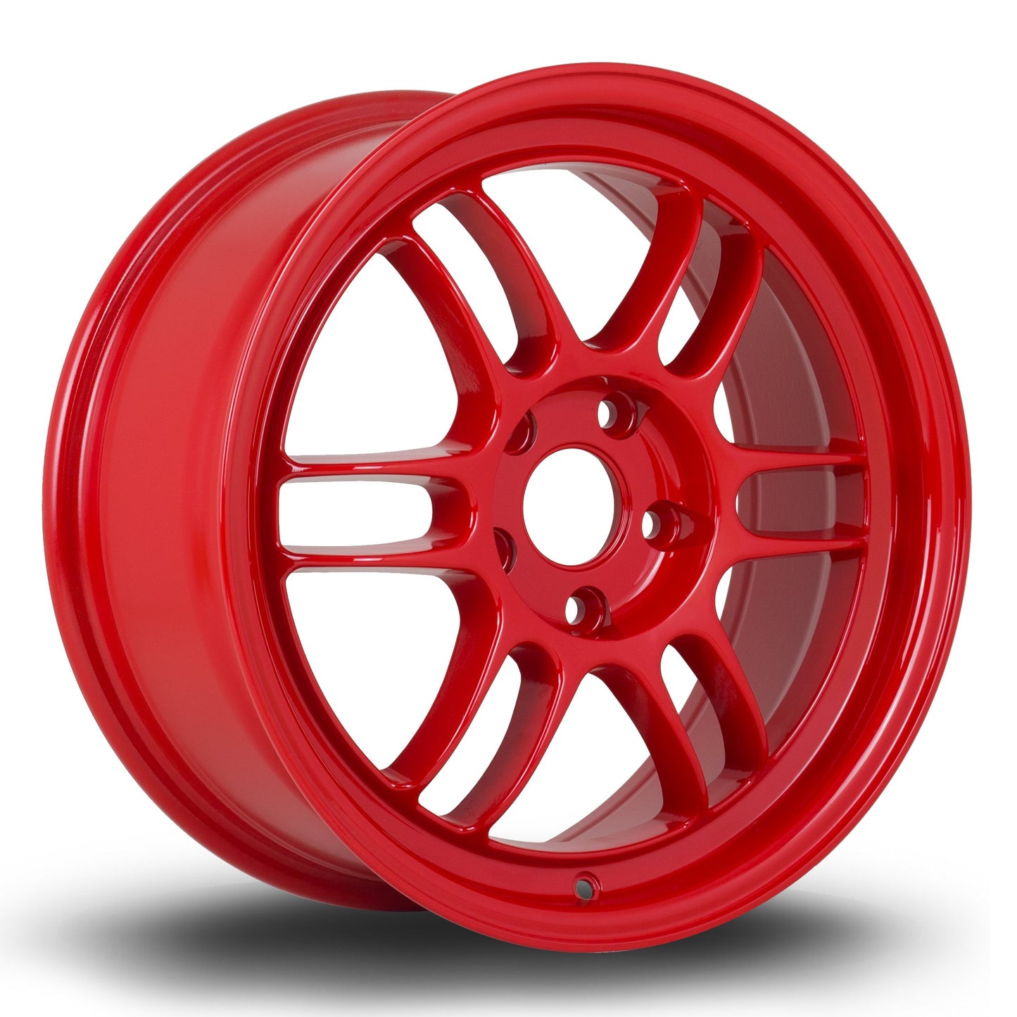 356 Wheels TFS3, 17 x 7.5 inch, 5x114 PCD, ET42, Red, Single Wheel