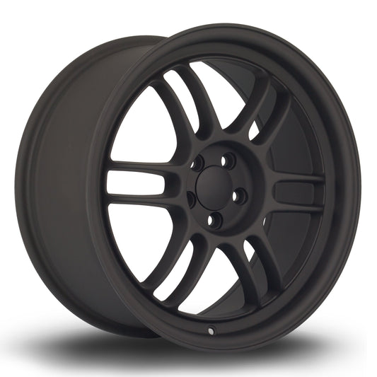 356 Wheels TFS3, 18 x 8.5 inch, 5x100 PCD, ET44, FBlack2, Single Wheel