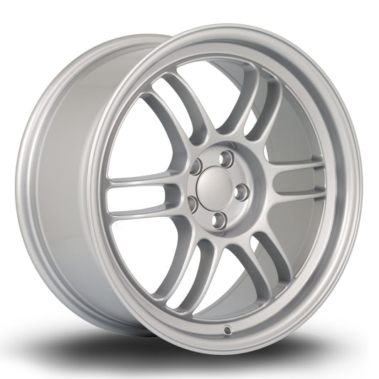 356 Wheels TFS3, 18 x 8.5 inch, 5x100 PCD, ET44, Silver, Single Wheel