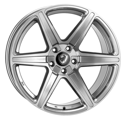 CADES Thor, 19 x 9.5 inch , 5-120 PCD, ET40,  Silver Polish, Single Wheel