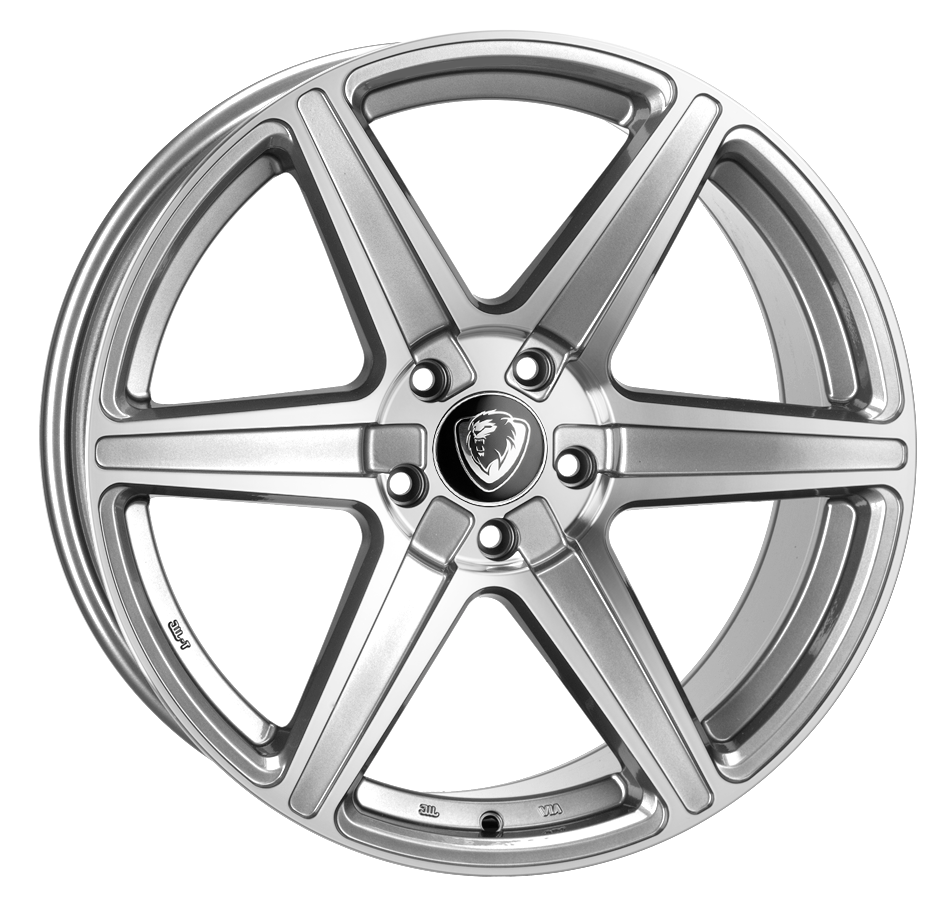 CADES Thor, 19 x 8.5 inch , 5-112 PCD, ET45,  Silver Polish, Single Wheel