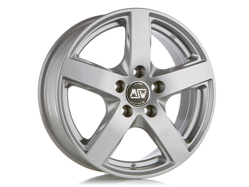 MSW 55 VAN 7x17 ET 45 5x114,3 MSW FULL SILVER Single Wheel