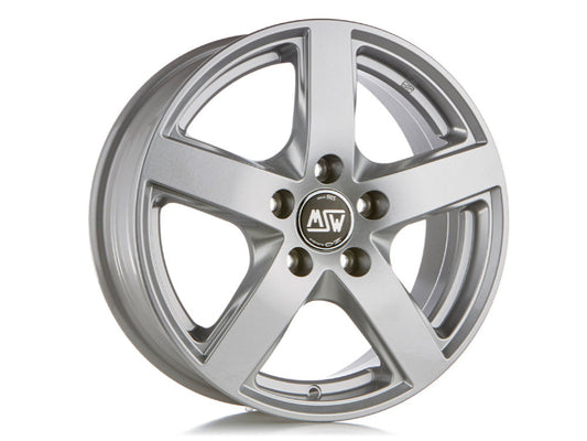 MSW 55 VAN 7x17 ET 45 5x114,3 MSW FULL SILVER Single Wheel