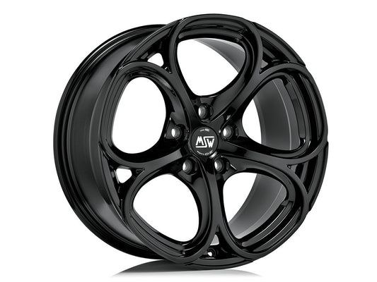 MSW 82 8x18 ET 40 5x110 MSW GLOSS BLACK Single Wheel