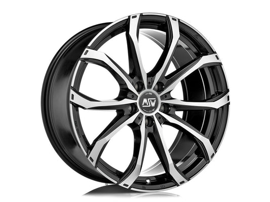 MSW 48 8x18 ET 29 5x120 MSW GLOSS BLACK FULL POLISHED Single Wheel