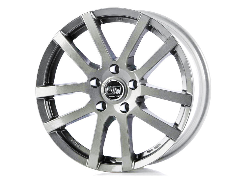 MSW 22 6x15 ET 35 4x100 MSW FULL SILVER Single Wheel