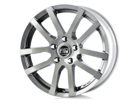 MSW 22 6x15 ET 35 4x100 MSW FULL SILVER Single Wheel