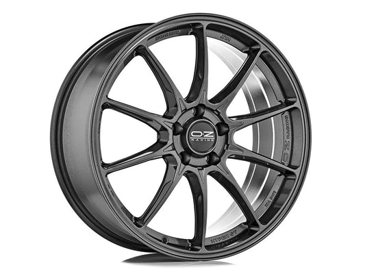 HYPER GT HLT 8x19 ET 45 5x120 OZ RACING STAR GRAPHITE Single Wheel