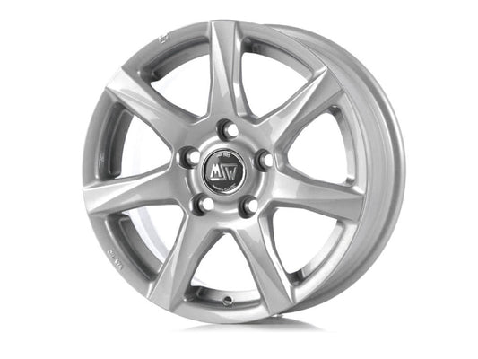 MSW 77 7,5x17 ET 36 5x120 MSW FULL SILVER Single Wheel