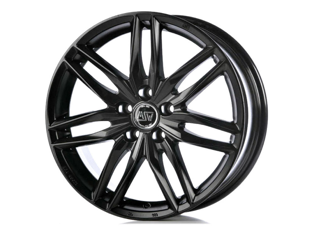 MSW 24 6,5x15 ET 37 4x100 MSW MATT BLACK Single Wheel