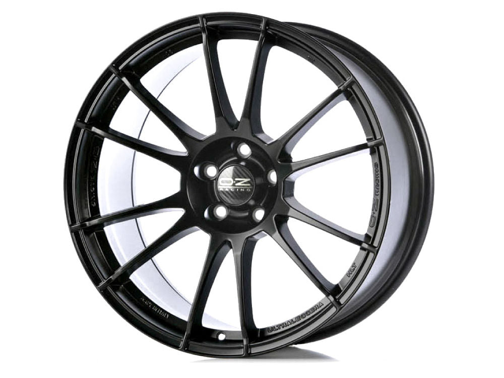 ULTRALEGG. HLT 9x19 ET 25 5x112 OZ RACING MATT BLACK Single Wheel