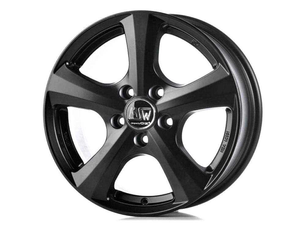 MSW 19 W 7x17 ET 45 5x100 MSW MATT BLACK Single Wheel