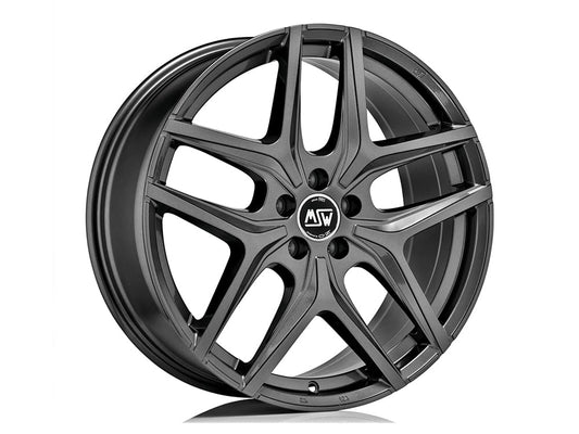 MSW 40 10x20 ET 40 5x120 MSW GLOSS GUN METAL Single Wheel