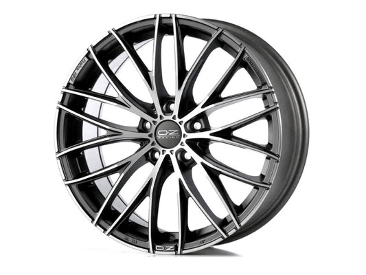 ITALIA 150 7x17 ET 45 5x114,3 OZ RACING MATT DARK GRAPHITE DIAMOND CUT Single Wheel