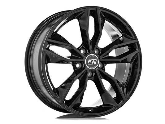 MSW 71 8,5x19 ET 46,50 5x114,3 MSW GLOSS BLACK Single Wheel