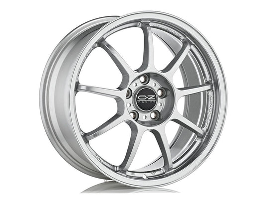 ALLEGG.HLT 5F 8x18 ET 57 5x130 OZ RACING STAR SILVER Single Wheel