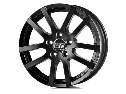 MSW 22 6,5x16 ET 45 5x112 MSW MATT BLACK Single Wheel