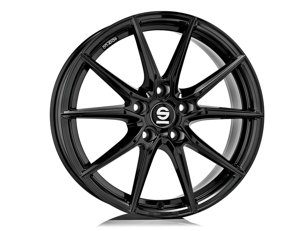 SPARCO DRS 7,5x17 ET 45 5x114,3 SPARCO GLOSS BLACK Single Wheel