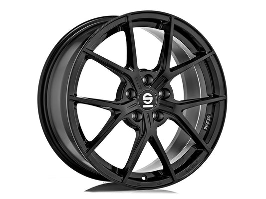 SPARCO PODIO 8,5x19 ET 45 5x114,3 SPARCO GLOSS BLACK Single Wheel