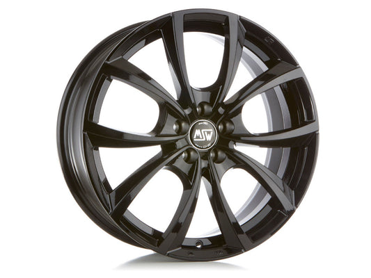 MSW 27 7,5x17 ET 48 5x112 MSW GLOSS BLACK Single Wheel