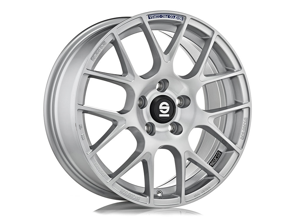 SPARCO PROCORSA 8x18 ET 45 5x120 SPARCO FULL SILVER Single Wheel