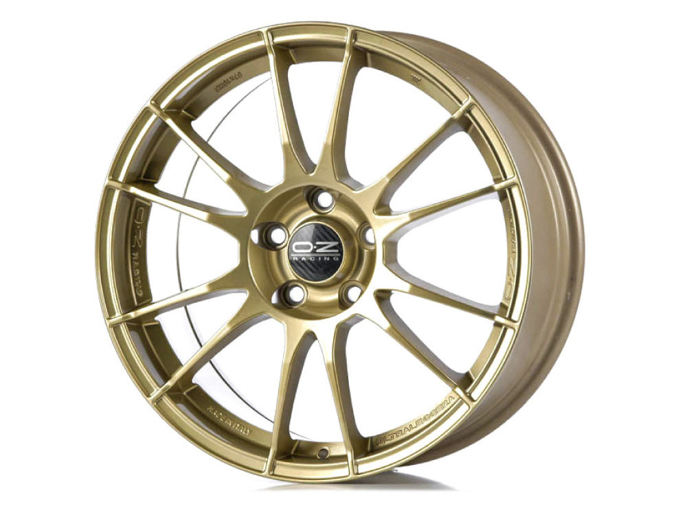 ULTRALEGGERA 8x17 ET 48 5x100 OZ RACING RACE GOLD Single Wheel