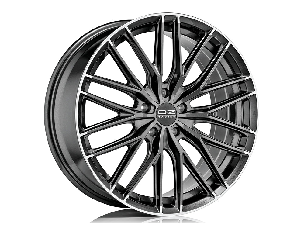 GRAN TURISMOHLT 8,5x20 ET 40 5x112 OZ RACING STAR GRAPHITE DIAMOND LIP Single Wheel