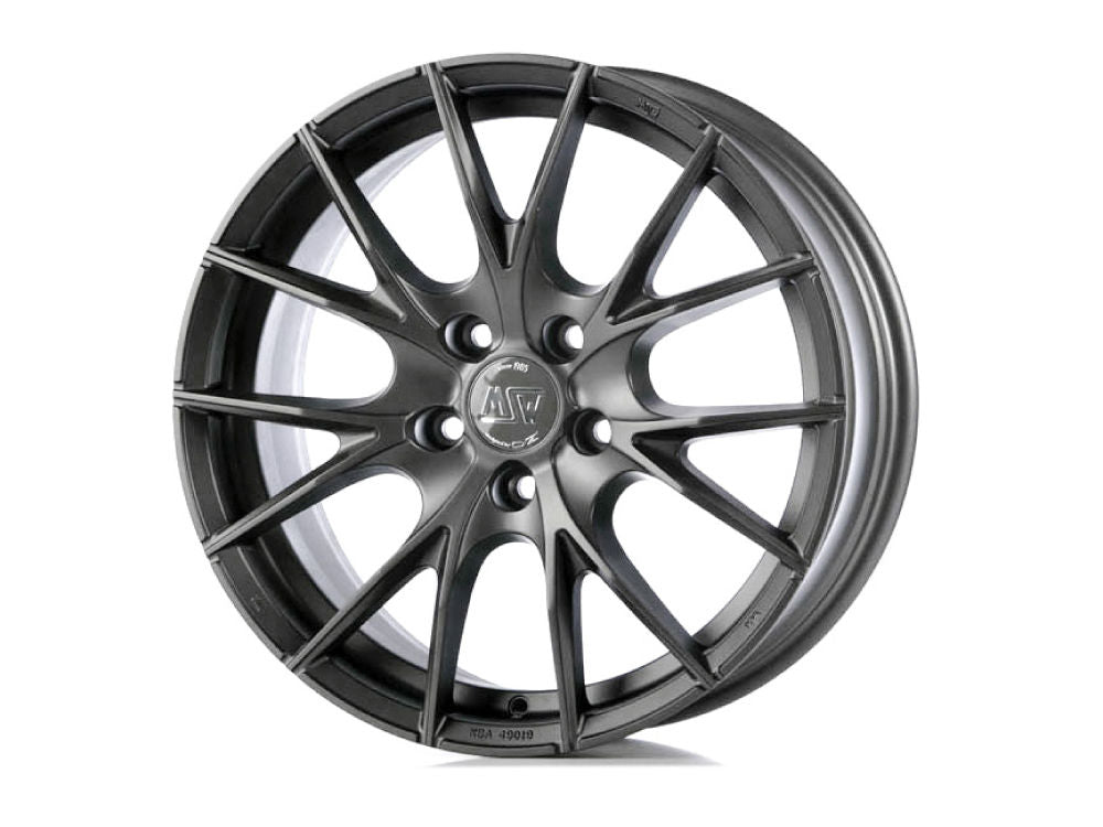 MSW 25 8x17 ET 35 5x112 MSW MATT TITANIUM Single Wheel