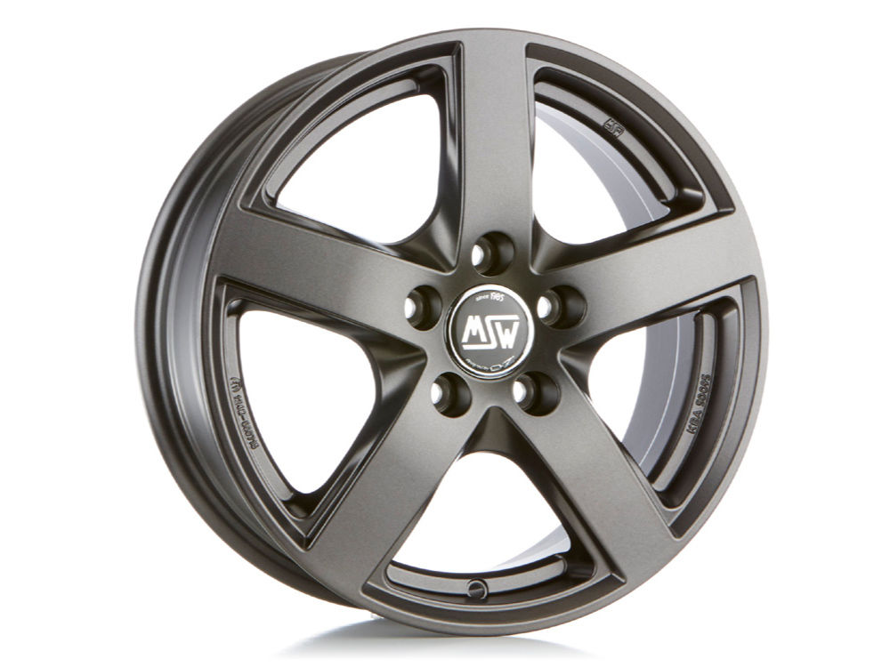 MSW 55 VAN 7x17 ET 40 5x118 MSW MATT DARK GREY Single Wheel